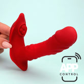 Dolce - APP-controlled Wearable thrusting vibrator
